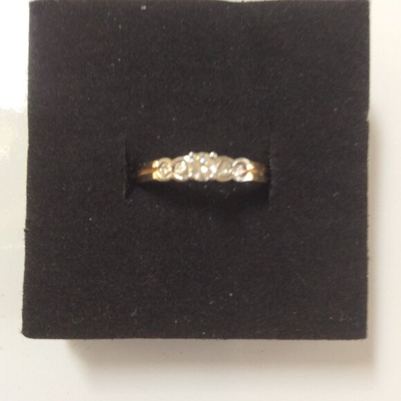 NWT STUNNING 14k GOLD & DIAMOND RING MSRP 1,295 - Picture 6 of 7